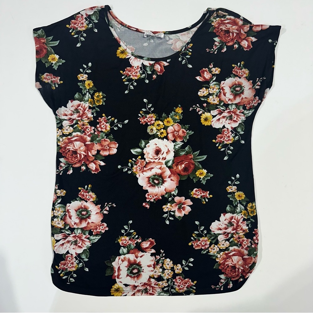 Tutta Bella floral maternity top size L